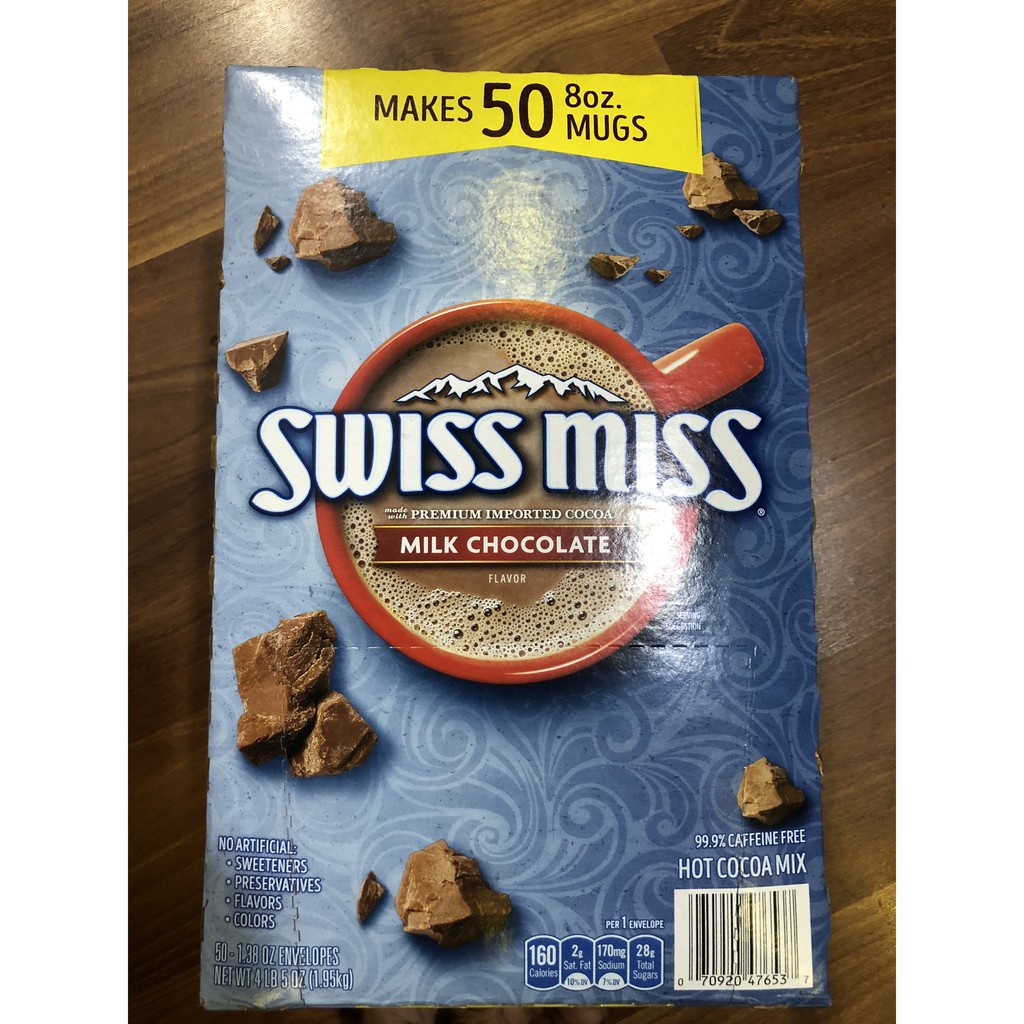 [GÓI NHỎ 39G] Bột Pha Cacao Sữa Swiss Miss Milk Chocolate Mỹ - 1 gói lẻ