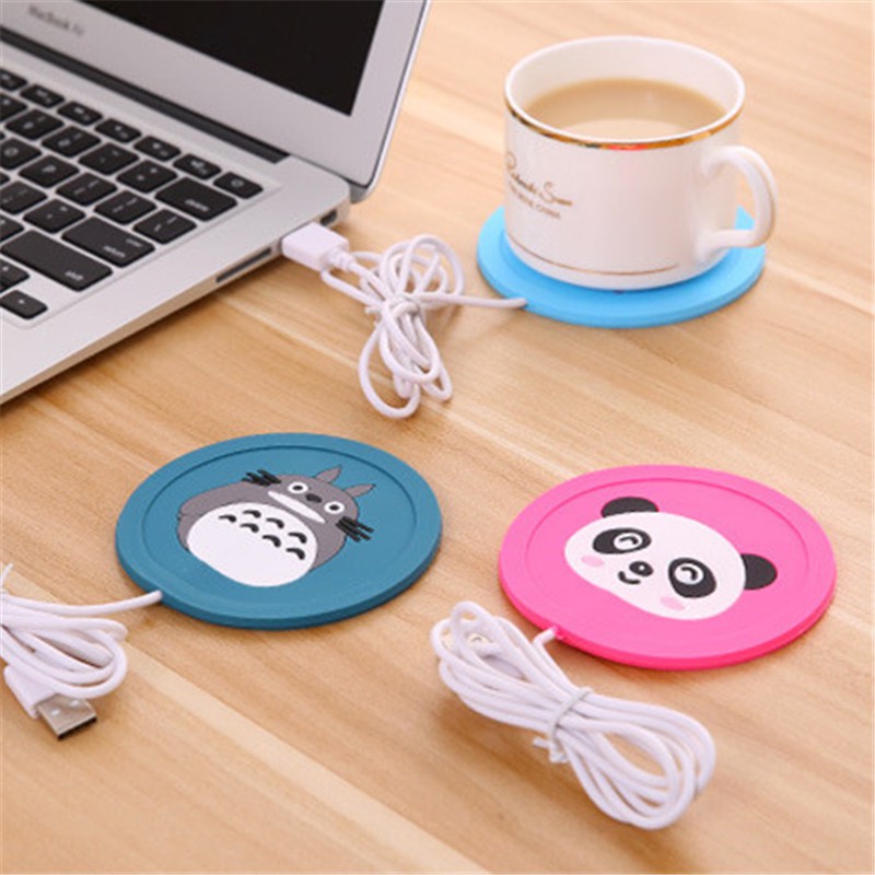 Đế lót ly hâm nóng tách trà, cafe dùng cổng USB tiện dụng