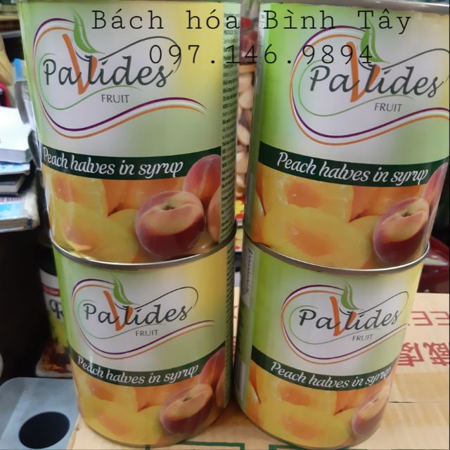 Đào ngâm đường Pavlides 820g