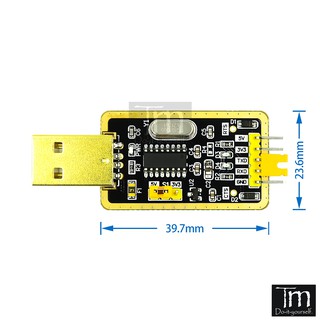 USB Chuyển Đổi Tín Hiệu TTL - RS232 Uart CH340G Tốc Độ Cao