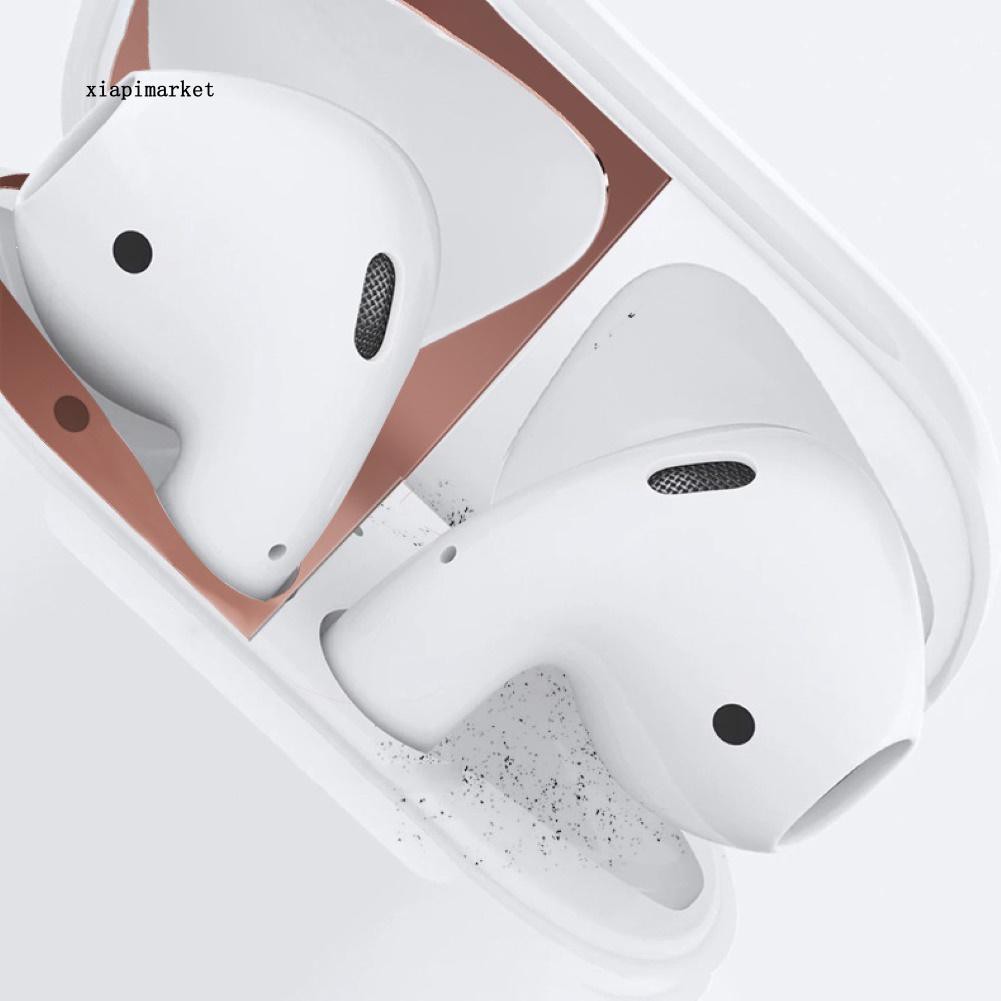 Miếng dán kim loại chống bụi cho hộp sạc airpod-s Pro