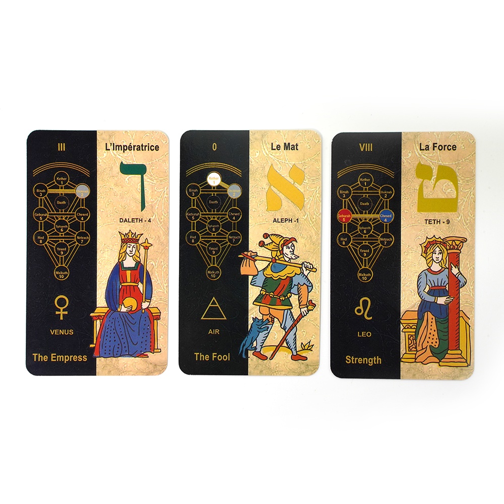 Kabbalistic Tarot Deck Card Games