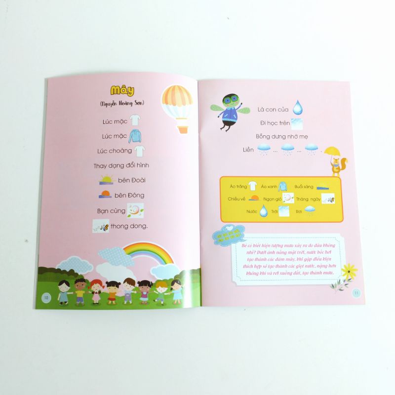 Sách- Combo Thơ Truyện Đồng Dao Câu Đố - Tư duy ngôn ngữ qua hình ảnh 4c