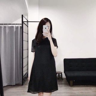 Váy voan hạt suông cực iêu
