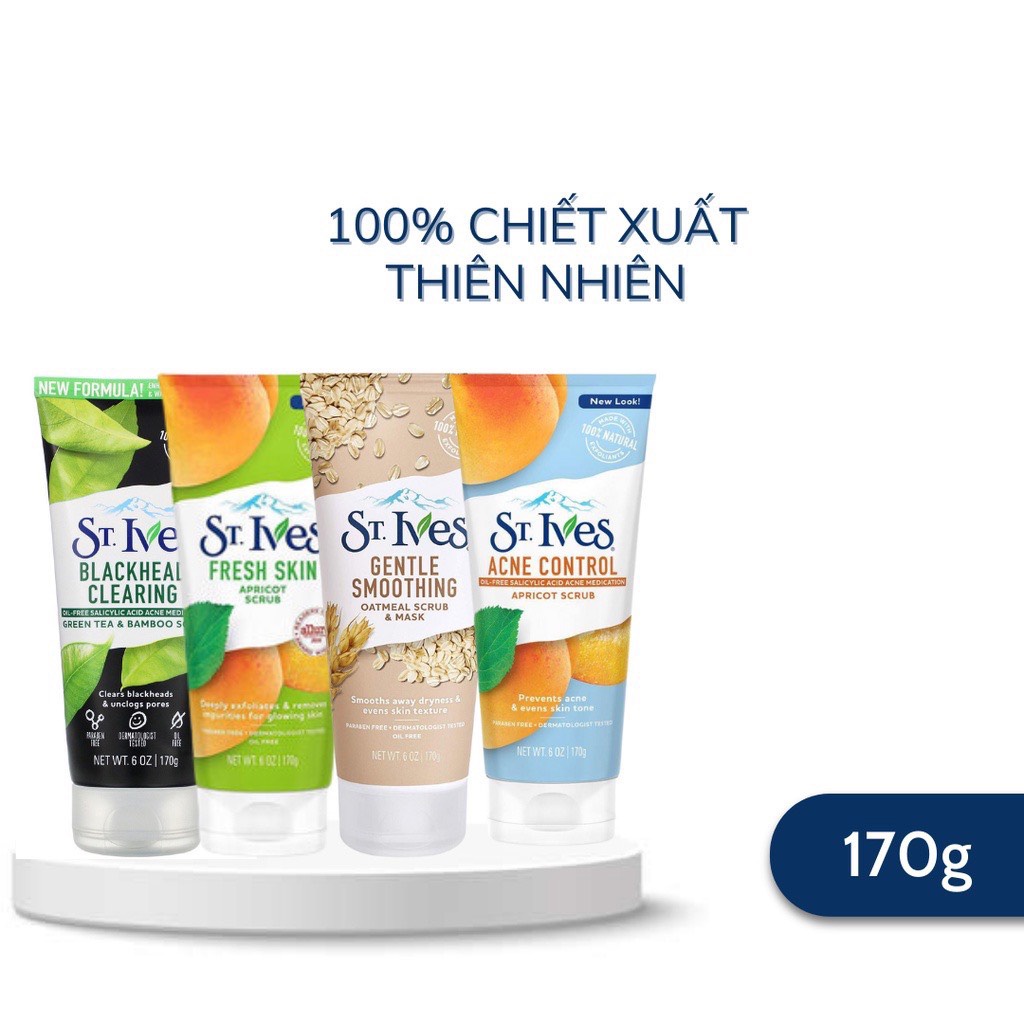 SỮA RỬA MẶT TẨY TẾ BÀO ST.IVES 170G