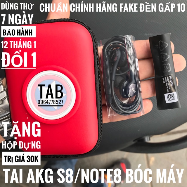 Tai Nghe Akg S8/Note8 Chính Hãng (Tặng Hộp Đựng)