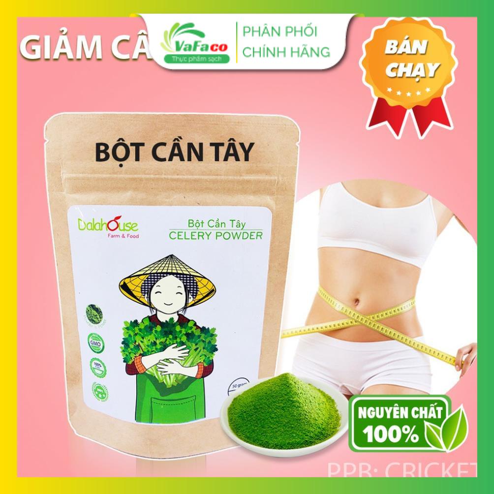 Giảm cân hiệu quả từ bột cần tây nguyên chất 50g - Bột rau củ