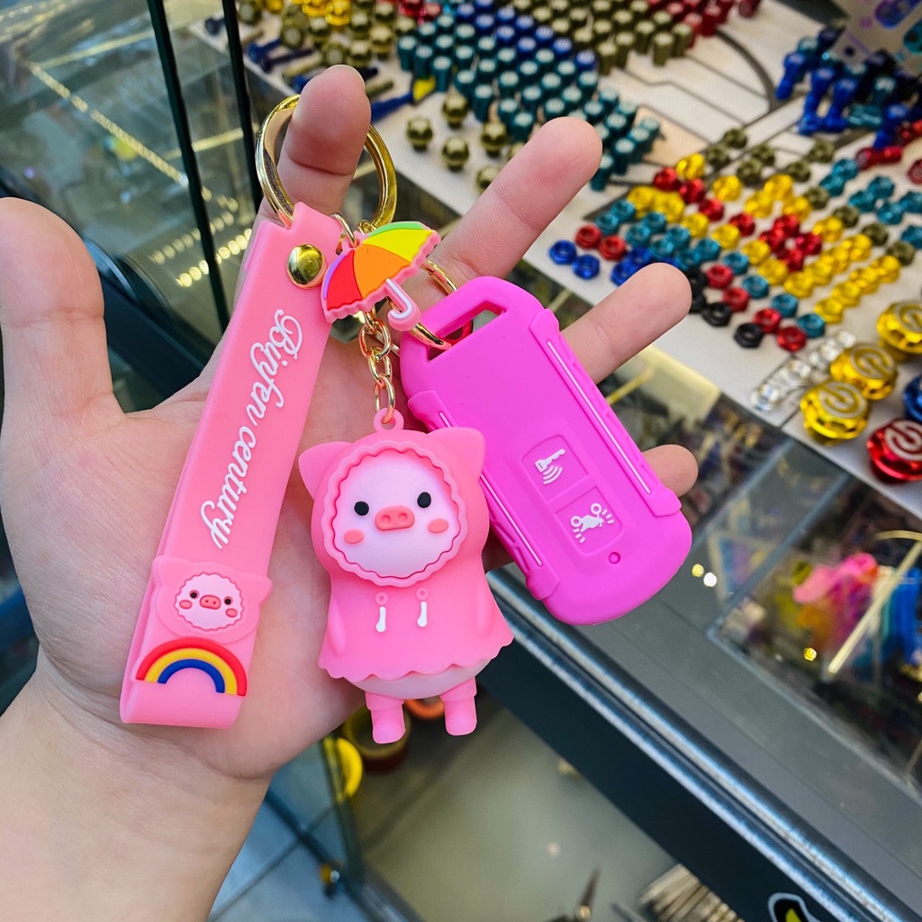 Bao silicone remote móc khoá các dòng xe