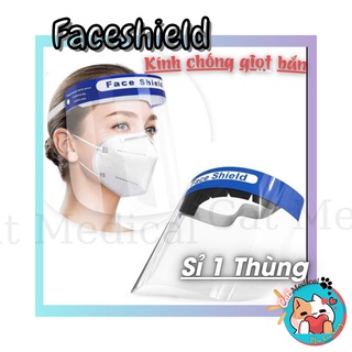 Kính chống giọt bắn Faceshied  kính bảo hộ bảo vệ mắt đa năng chống bụi bẩn giọt bắn đảm bảo an toàn - HoàngVũ
