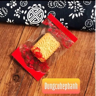 Túi bánh quy, bánh dứa màu đỏ 7cm*11cm(100 chiếc)
