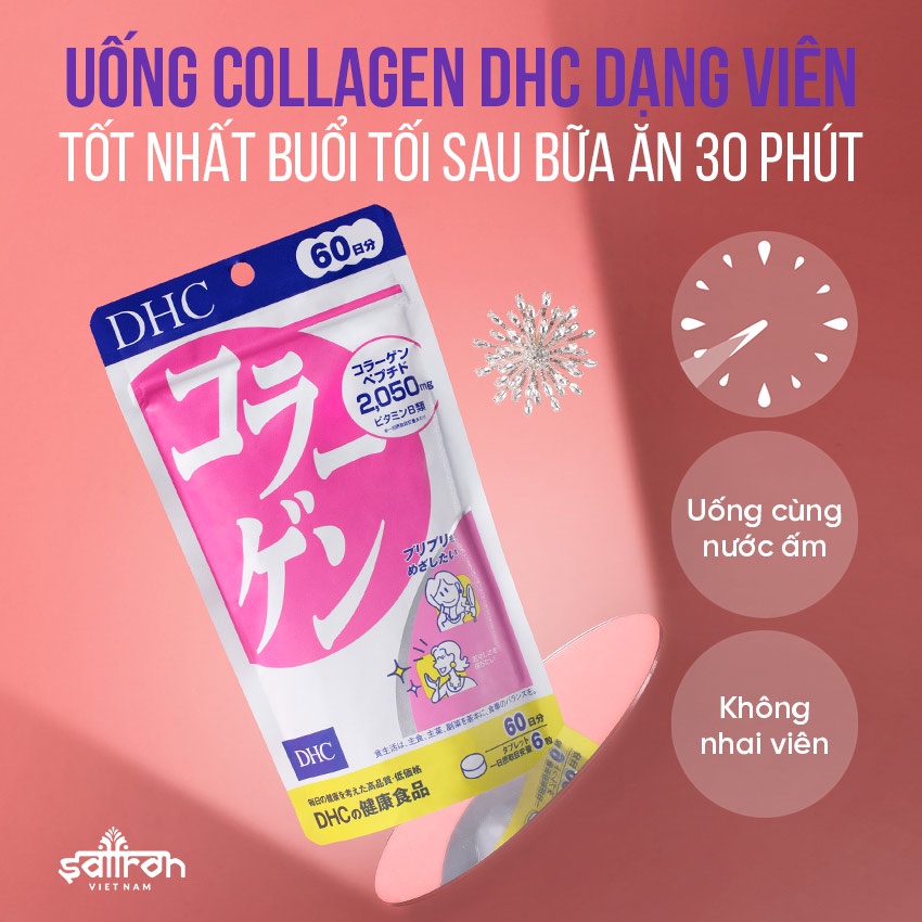 Viên Uống Collagen DHC Nhật Bản Chống Lão Hóa, Đẹp Da