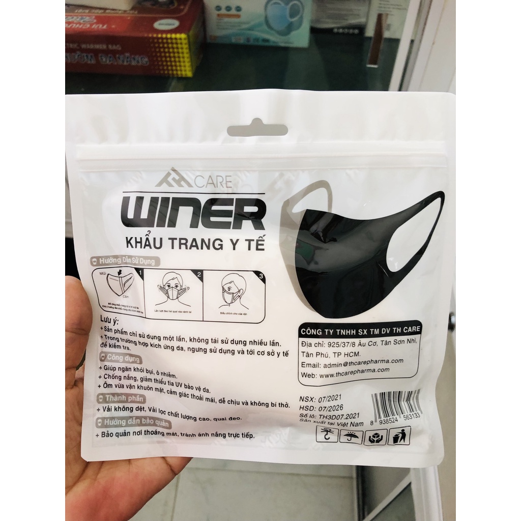 Khẩu Trang Y Tế WINER 3D MASK NHẬT