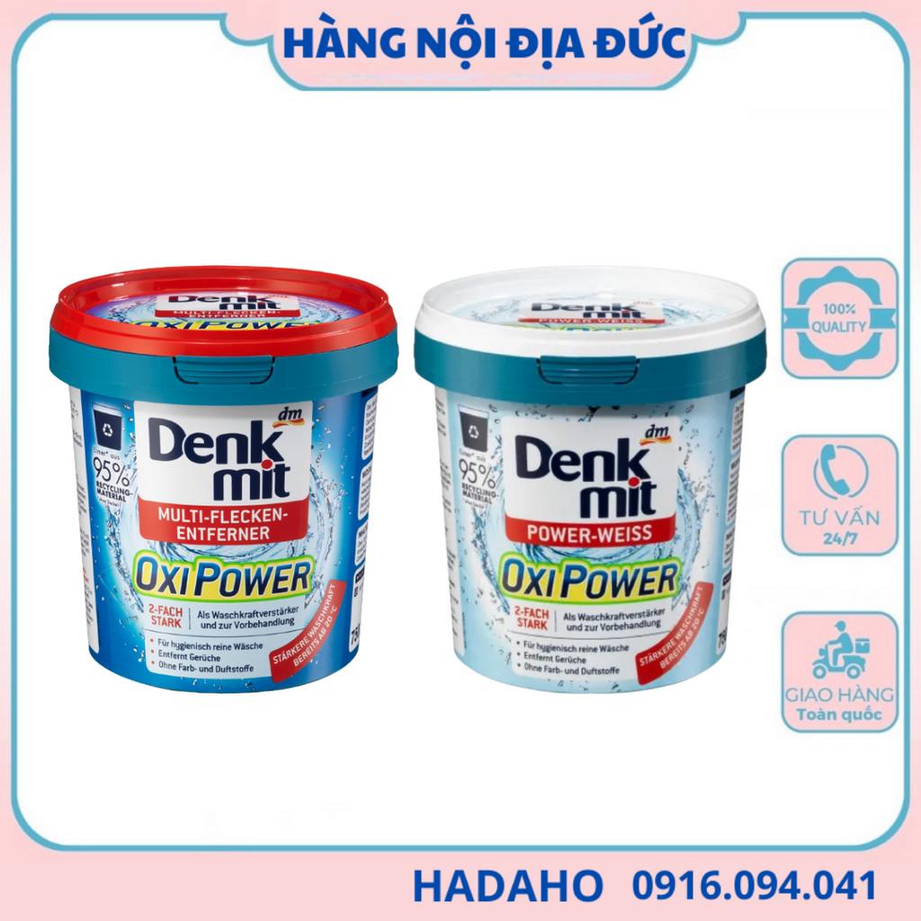 Bột Tẩy Trắng Quần áo Denkmit 750g Đánh Bay Vết Bẩn Cứng Đầu Trả Lại Cho Quần Áo Vẻ Trắng Sáng Tinh - Hàng Đức