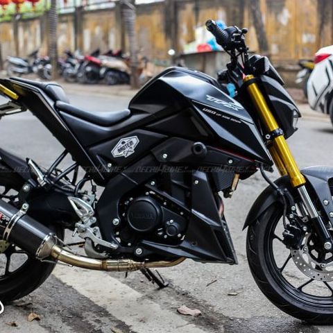 Tem trùm TFX yamaha đen nhám huyền bí - Độ dán team trùm decal xe máy  - Team trùm decal rẻ đẹp và chất đen nhám huyền b