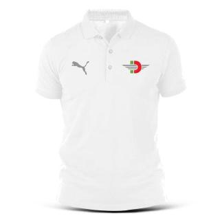 Ducati Puma Racing Gear Bike Superbike Men's POLO T Shirt Golf Tee