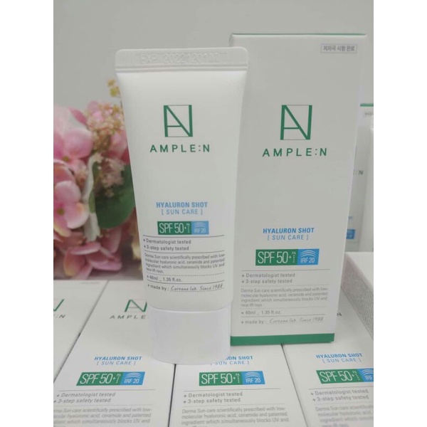 Kem Chống Nắng Cấp Nước Ample:N Hyaluron Shot Sun Care SPF50+ PA++++