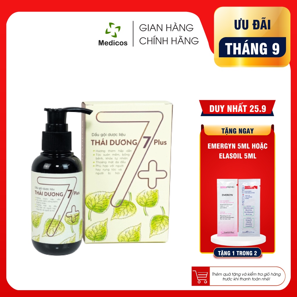 Dầu Gội Đầu Thái Dương 7 Plus