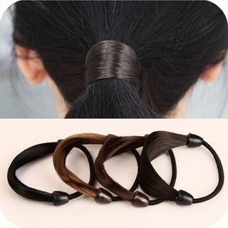 Dây cột tóc bằng Tóc giả  TOCGIA1