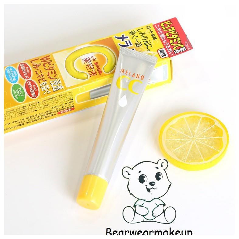 SERUM, SERUM DƯỠNG TRẮNG, MỜ THÂM VITAMIN C ROHTO MELANO CC HỖ TRỢ GIẢM THÂM MỤN CC MELANO