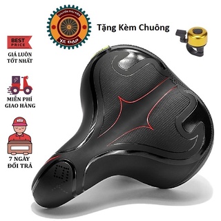 Yên xe đạp - Chất liệu cao cấp - Siêu bền - Tặng kèm chuông YX 09