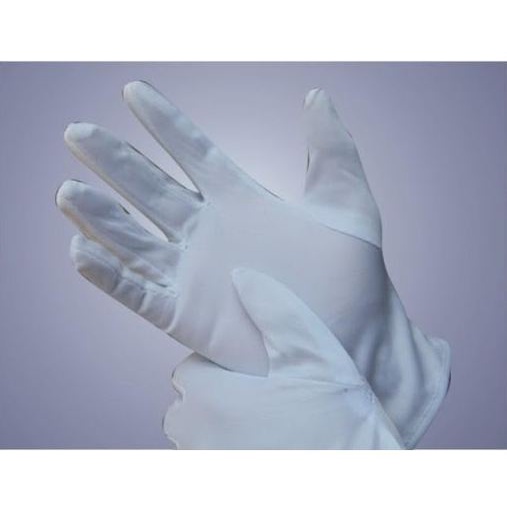 Set 10 đôi găng tay vải cotton trắng