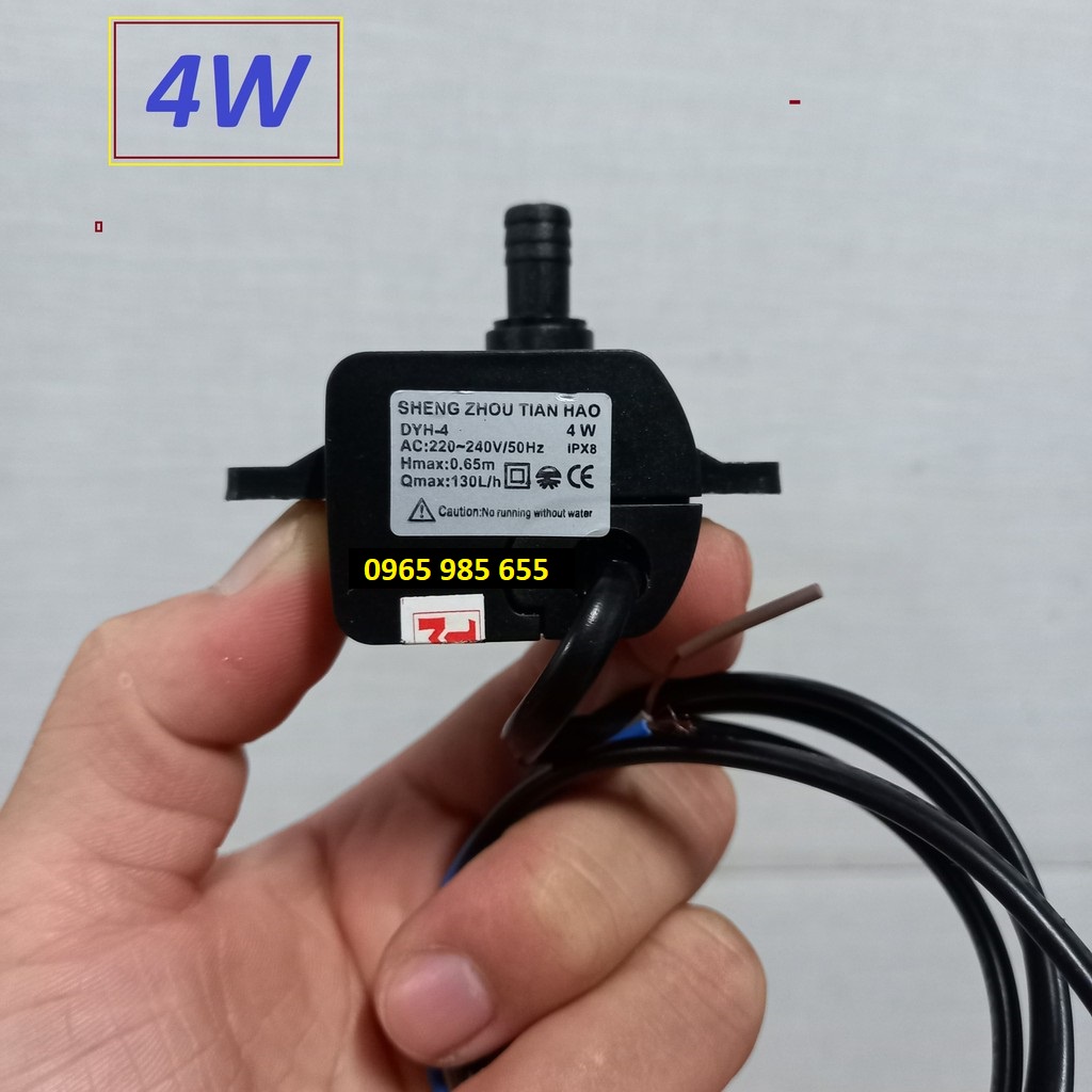Bơm quạt điều hòa 18w 4w 8w 13w 13w 16w 25w /220v cho quạt làm mát - bơm quạt nước