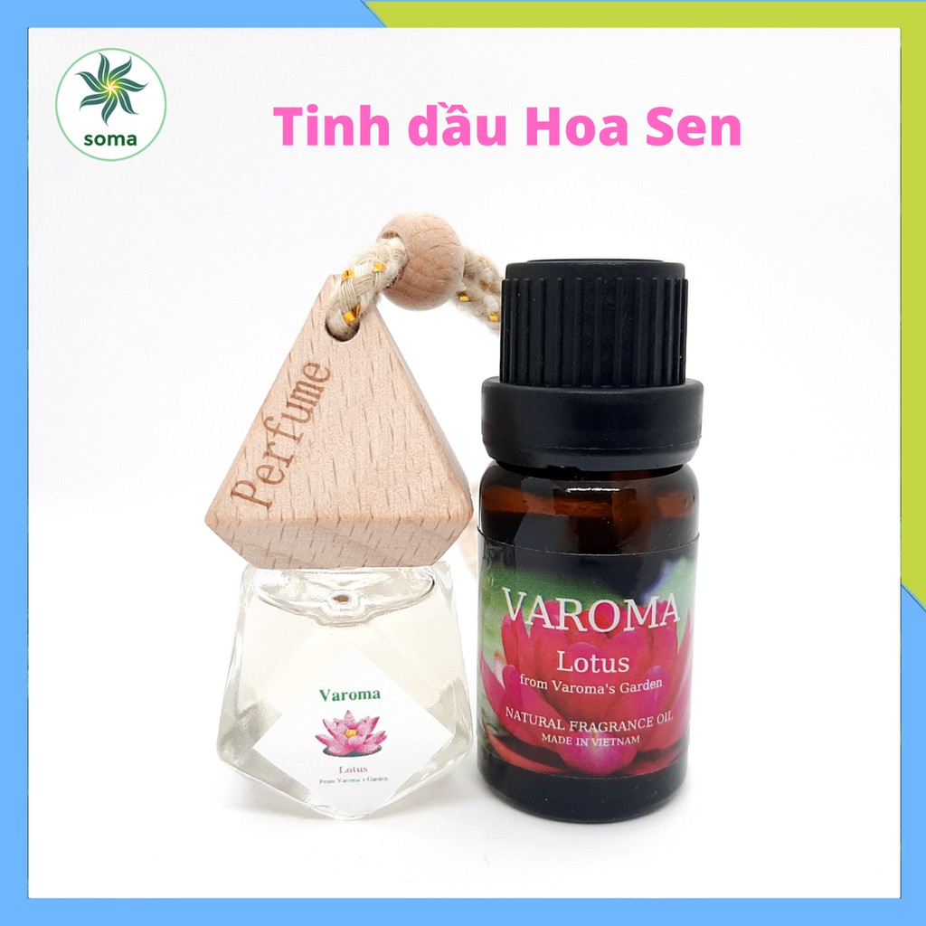 Tinh dầu HOA SEN Varoma dưỡng da trắng sáng mịn màng Soma TD25