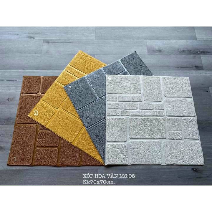 Xốp dán tường Hoa Văn Tân Cổ điển 7 cao cấp -khổ lớn 70*70cm- hoa văn sắc nét | BigBuy360 - bigbuy360.vn