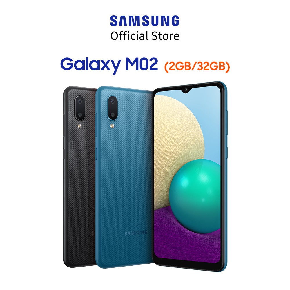 Điện thoại Samsung Galaxy M02 (32GB/2GB) - Hàng chính hãng