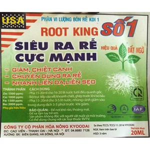 Vua kích rễ - Lọ 20ml - Dùng cho các loại cây cảnh và cây mọng nước