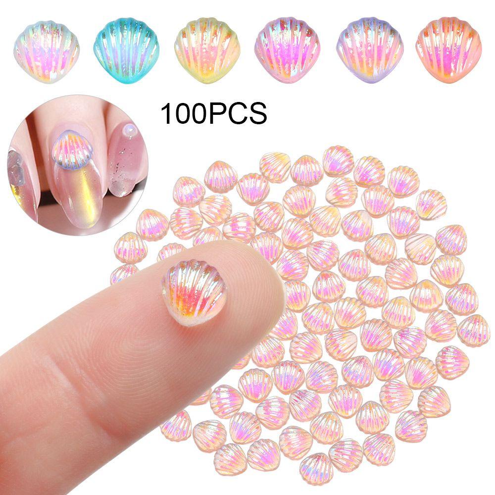 BSUNS Hạt Nhựa 3D Đính Móng Nghệ Thuật Charms