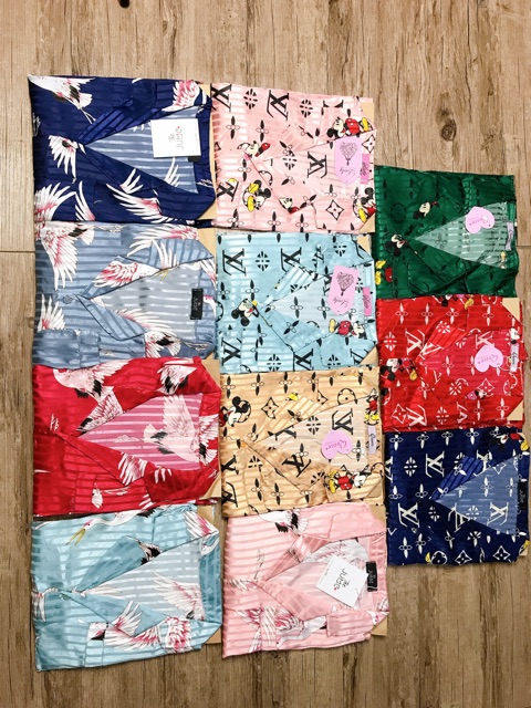 Bộ gấm áo cộc quần dài cao cấp 🔆🔆 | BigBuy360 - bigbuy360.vn