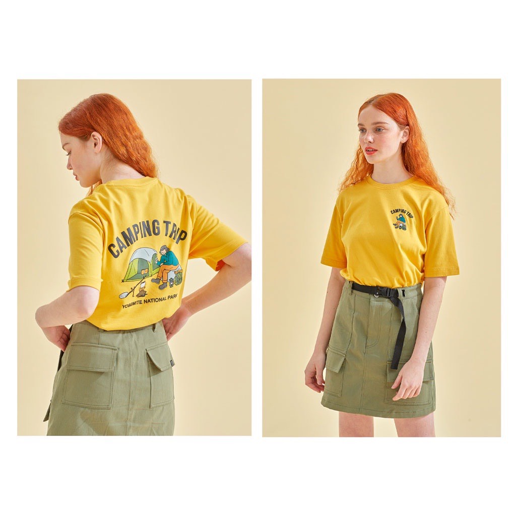 Áo Thun WHO.A.U Camping life yosemite