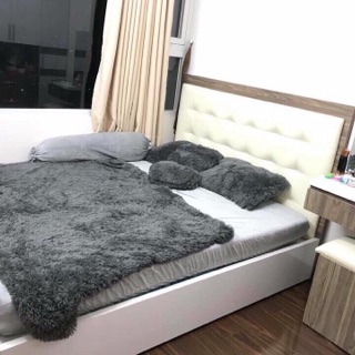 Bộ chăn ga gối nỉ lông 5 món