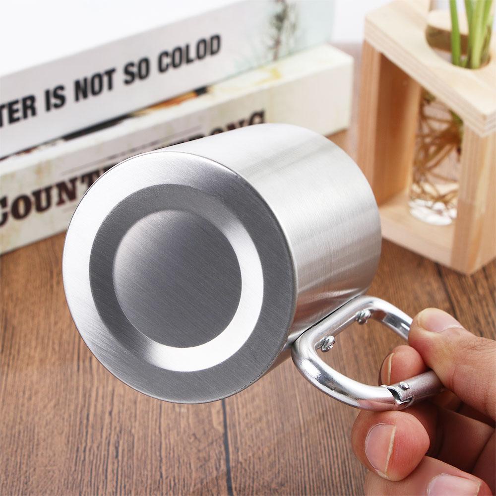 Cốc Uống Nước DANILO Bằng Thép Không Gỉ Tiện Dụng Khi Đi Cắm Trại