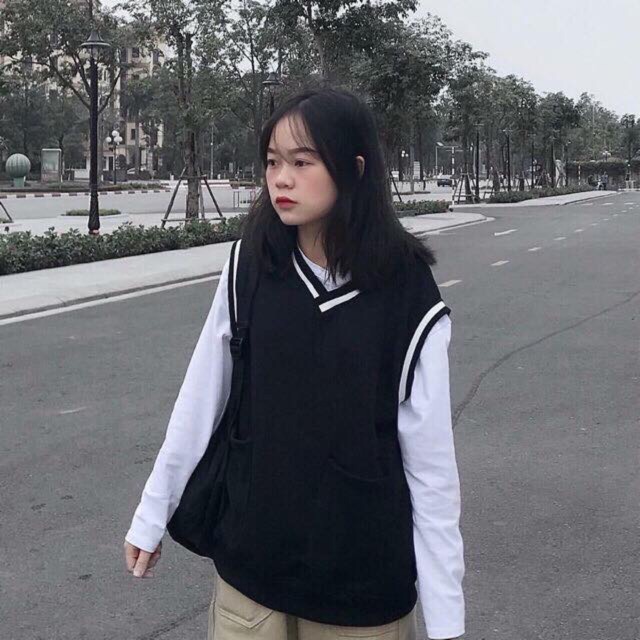 Áo gile xinh cực