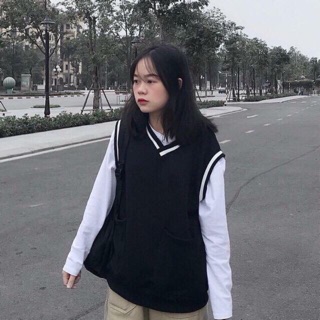 Áo gile xinh cực