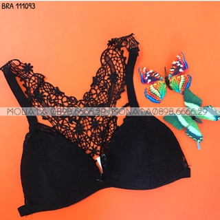 Áo lót bra móc ren cánh bướm - mã 093