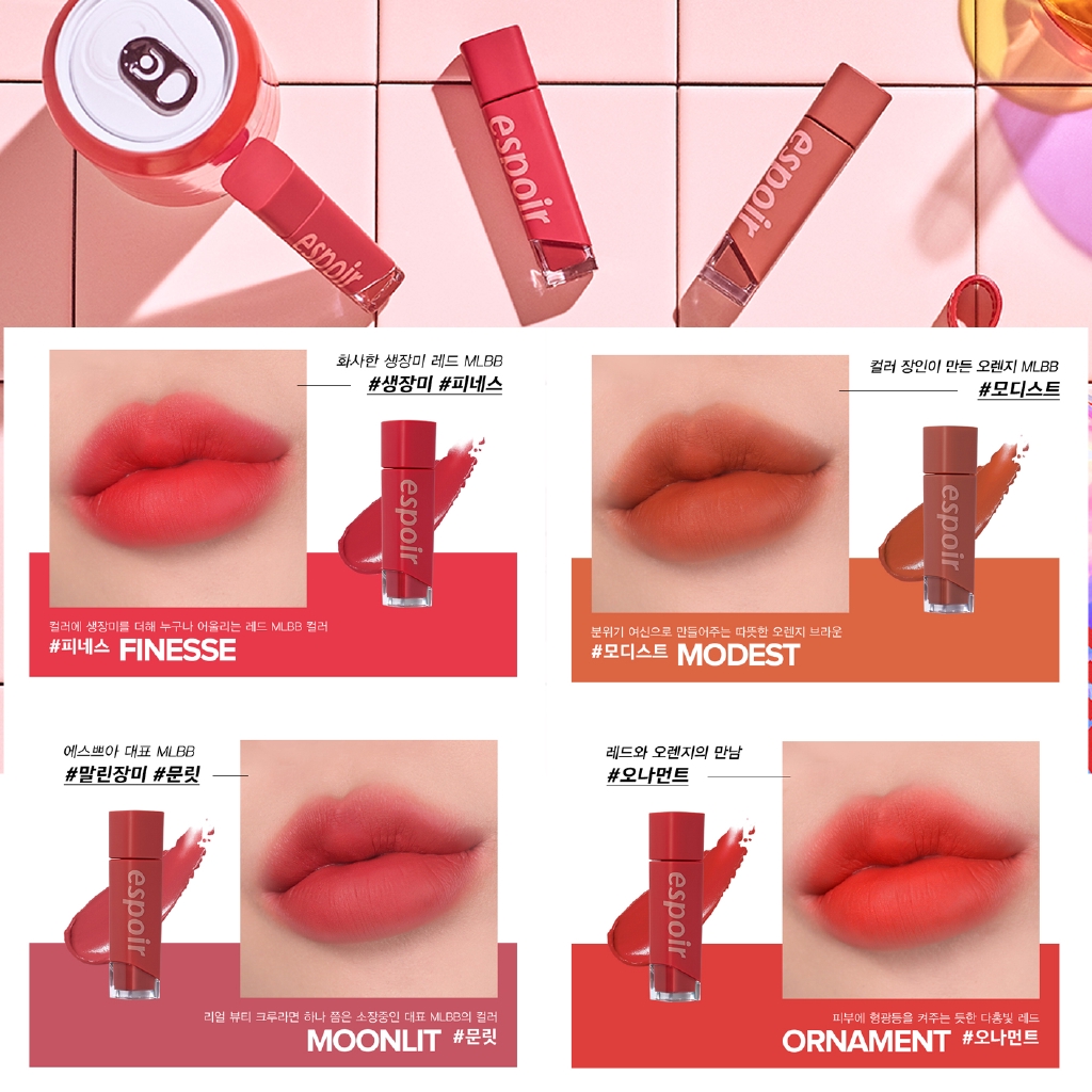 espoir Couture Lip Fluid Velvet