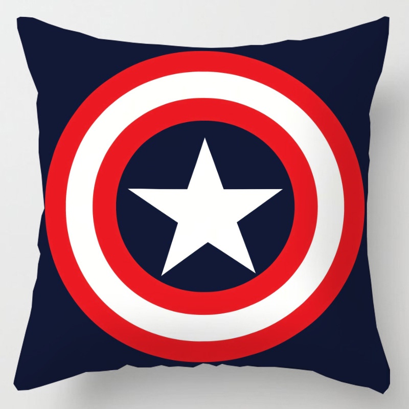 Vỏ Gối In Hình Siêu Anh Hùng marvel Đẹp Mắt 45 * 45cm