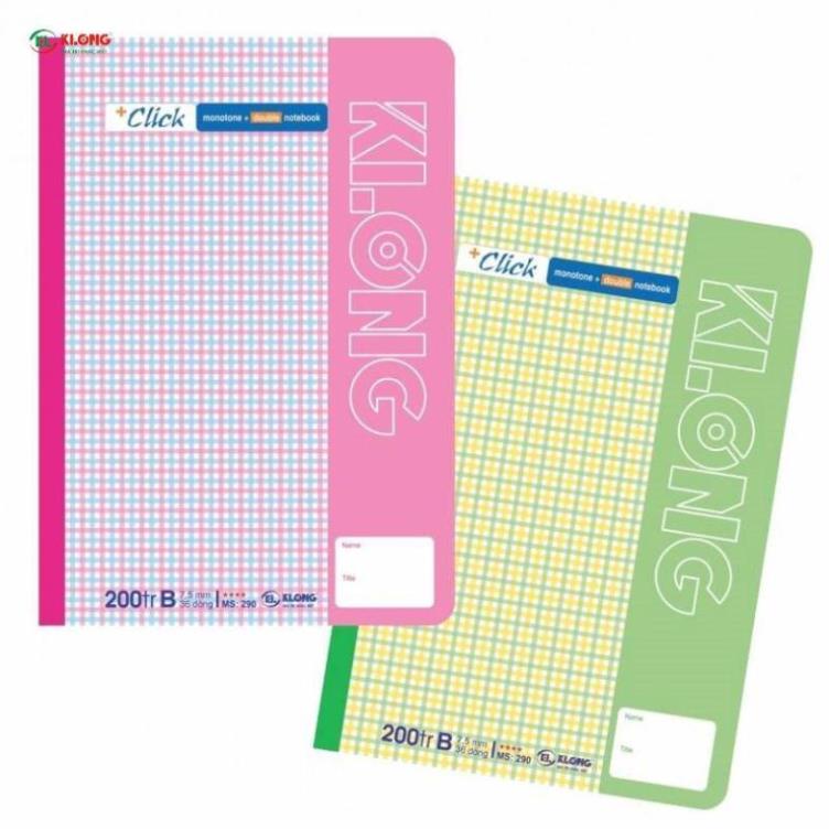 [Klong] Vở KN click A4-200tr( 290)