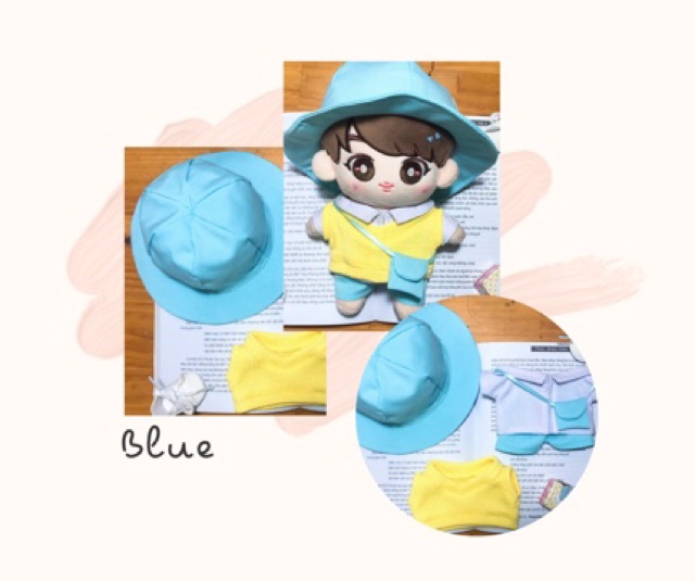 Set học sinh cho búp bê 20cm