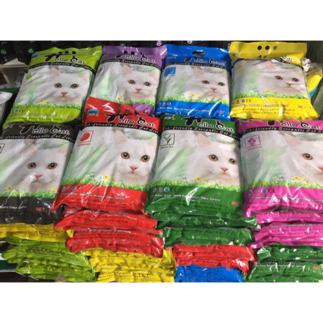 CÁT VỆ SINH HELLO CAT TÚI 10Lit.