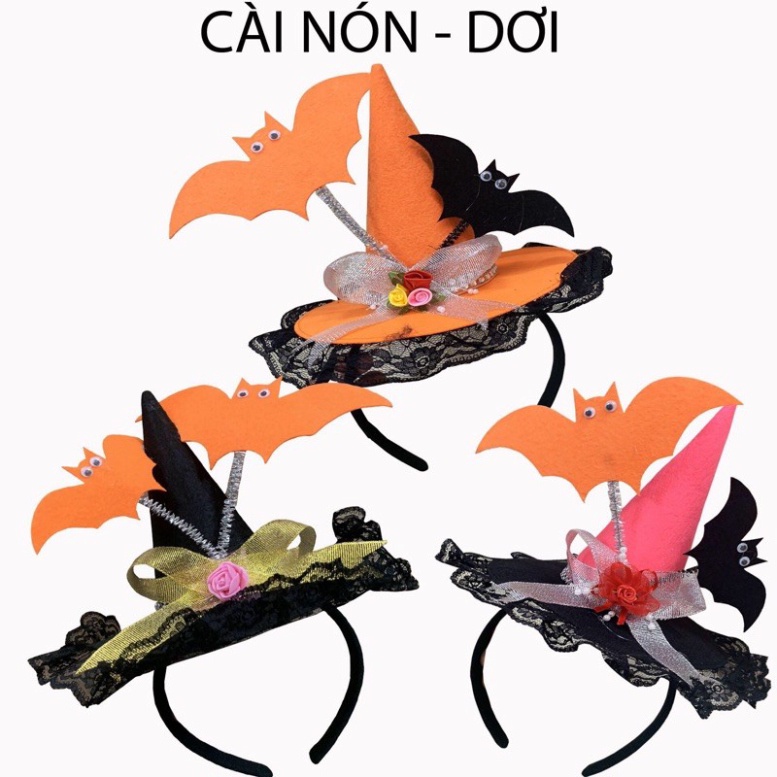 Cài nón Halloween