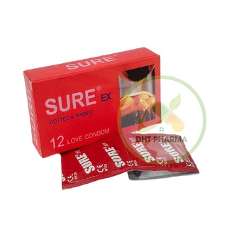 Bao cao su Sure EX ( hộp 12 cái)