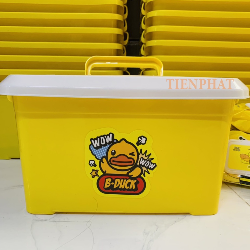 Thùng 10 gói khăn ướt vịt vàng, khăn vịt Duck, khăn giấy ướt vịt vàng kháng khuẩn (80 khăn/ gói)