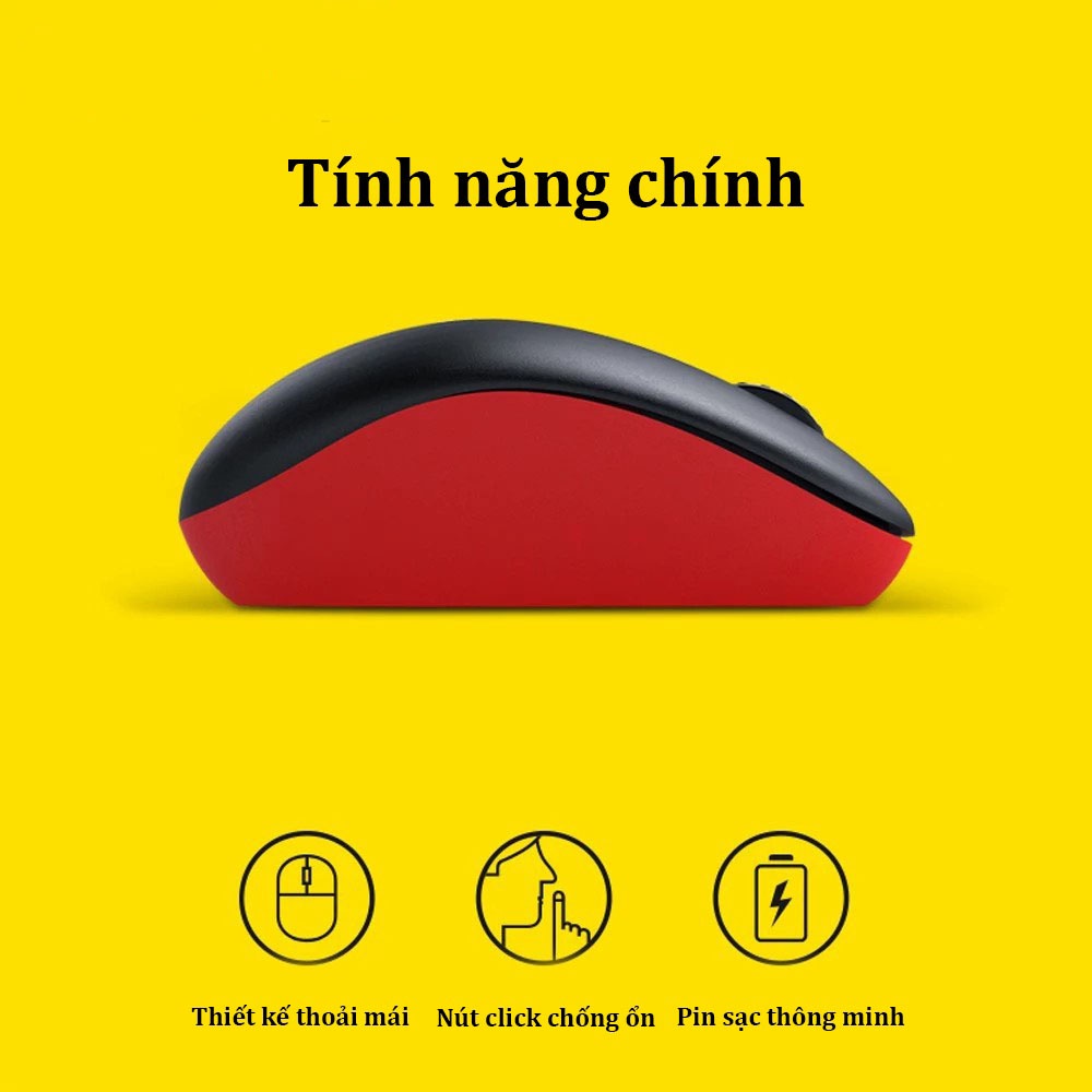 CHUỘT KHÔNG DÂY MINI T-WOLF Q8  CLICK KHÔNG ỒN, PIN SẠC THÁO RỜI PHÙ HỢP SỬ DỤNG VĂN PHÒNG - DPI 1200 [HÀNG CHÍNH HÃNG]