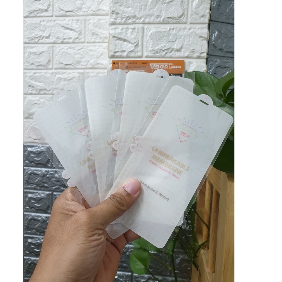 Bộ dán Fill PPF 2 mặt cho Galaxy S8/S8+/S9/ S9+/ S10/ S10+/ Note 8/ Note 9/ S10 5G/ S10e Full màn hình và mặt lưng