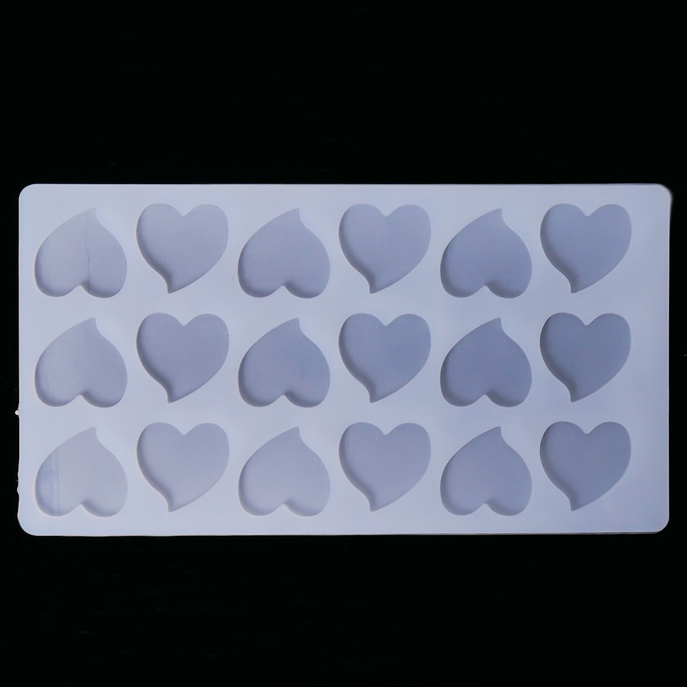 Khuôn làm sô cô la hình trái tim 3D xinh xắn