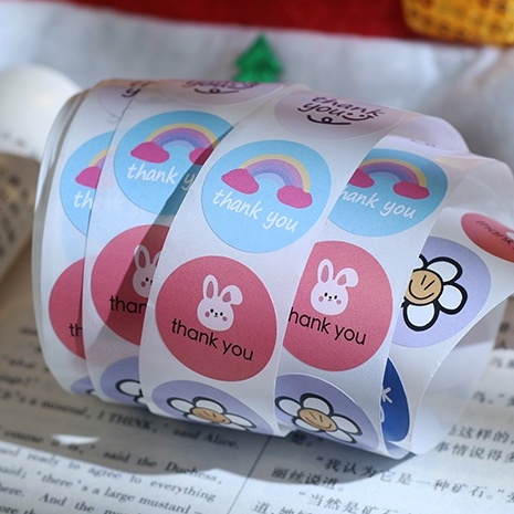 Cuộn 500 sticker khen thưởng, khích lệ động viên cho bé DUASHOP.